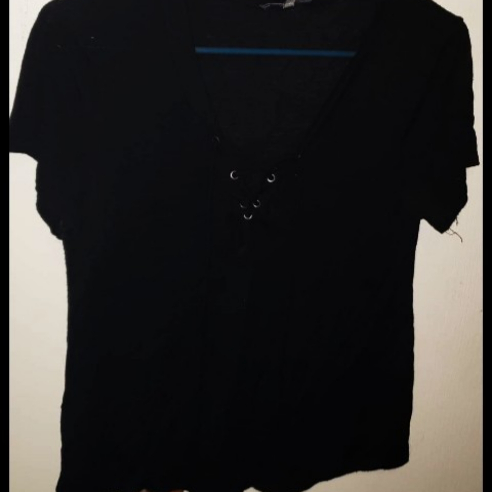 Lace Short Sleeve Shirt